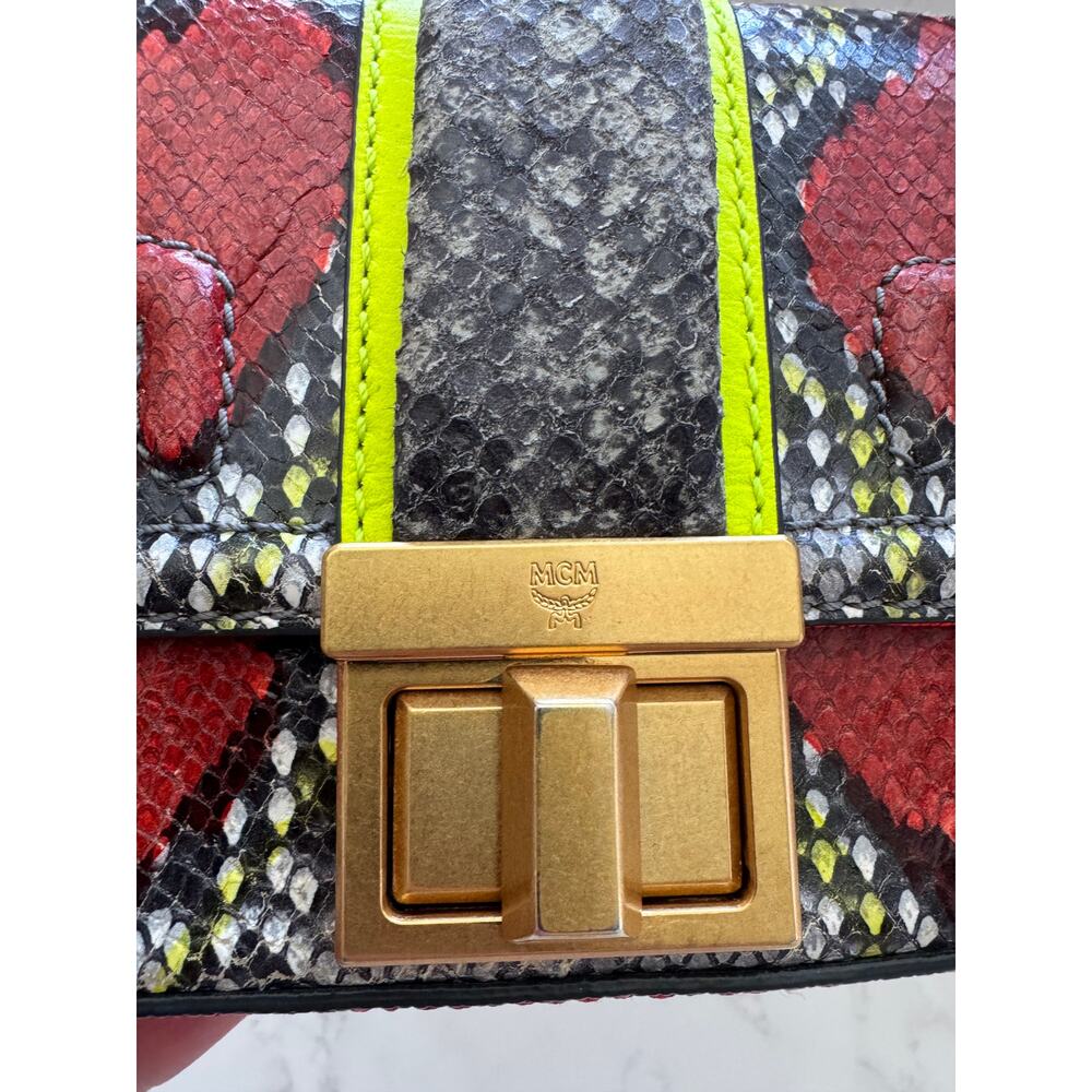 MCM Multi Python Shoulder bag - Picture 4 of 14